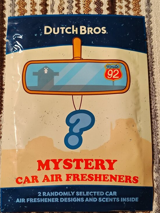 Dutch Bros Other - Dutch Bros Route 92 Mystery Car Air Fresheners May 2026 Drop 1 Sealed Pack Of 2
